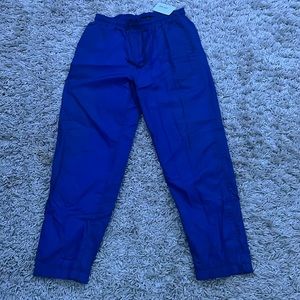 Adidas blue pants, size medium